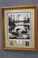 Leo Stans Print "Boundary Waters" 1990
