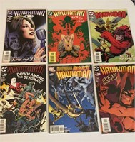 DC Hawkman comics as shown