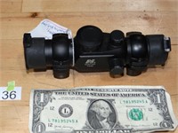 NcStar 1x30 Red Dot Scope w/ Rings & Dust Covers