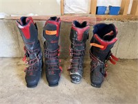 Lot of aolomite ski boots size 10 and 6 boots (2)