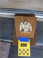 Wall Plaque with Box + Eagle