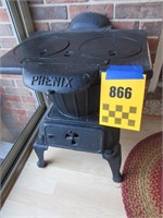 Cast Iron Stove "Phenix" - 21" Tall