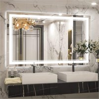 Keonjinn 40 x 24 Inch LED Mirror, Bathroom Mirror