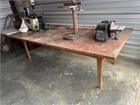 Huge Wooden Shop/Craft Table U232