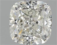 Gia Certified Cushion Cut 2.01ct Si1 Diamond