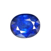 Natural 1.61ct Oval Blue Sapphire
