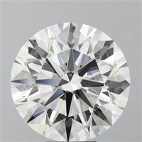 Igi Certified Round Cut 9.09ct Vs2 Lab Diamond