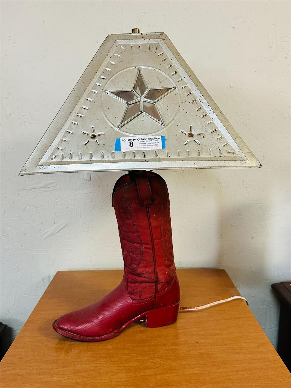 Western Boot Lamp