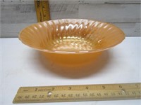 LUSTERWARE FIRE KING SERVING BOWL