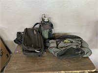 HUNTING FANNY BAGS AND CANTEEN