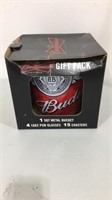 Budweiser gift pack.  New in box.