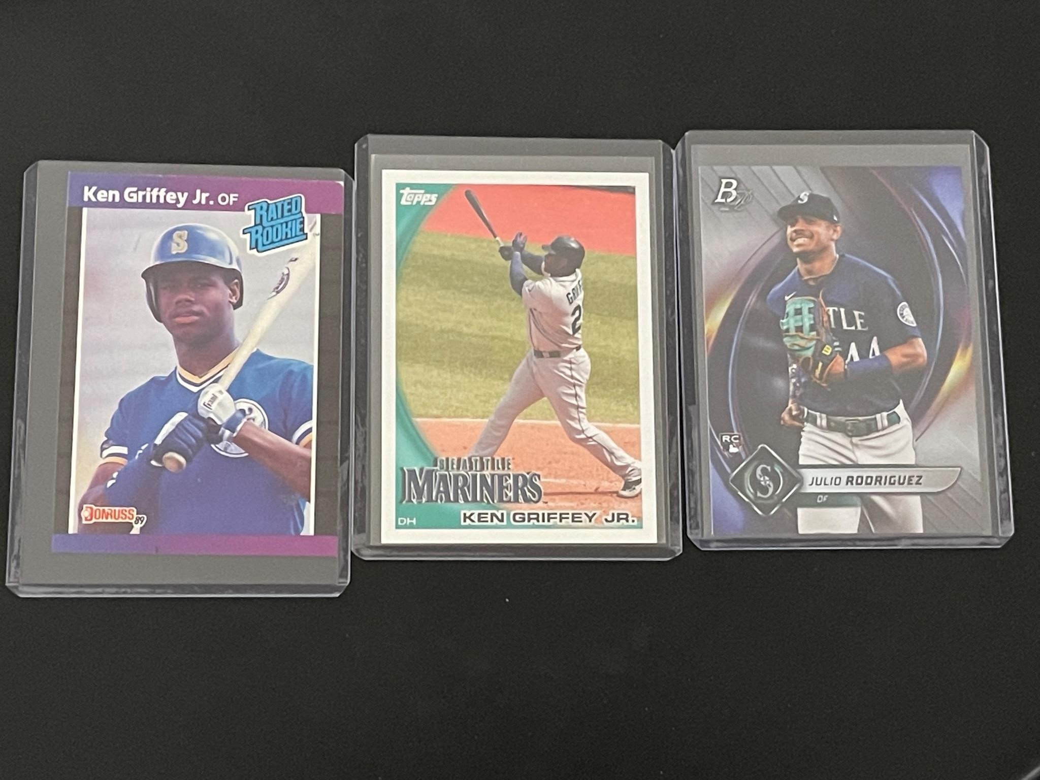 Mariners Griffey Jr Rodriguez Baseball Cards