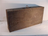 Antique Saw Box and Saw