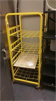 Yellow Storage Rack