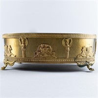 EMPIRE PERIOD BRASS JARDINIÈRE