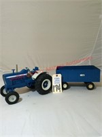 Ford 8000 Tractor w/Silage Wagon