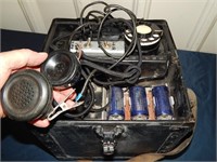 Military Field Telephone w/ rotary dial