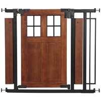 Evenflo Barn Door Walk-Thru Gate Farmhouse