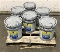 (6) Sherwin-Williams 5gal Buckets of Exterior Acry