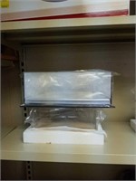 Pair of display cases for 1:24 scale model cars