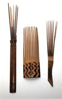 Hand made Wood Combs