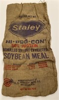 Vintage Staley Hi-Pro-Corn 100lb Seed Sack