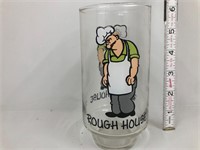 Rough house glass