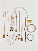 Vintage Gold Filled Jewelry: Necklaces, Bracelets