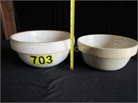 Vintage stoneware bowls - 2