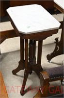 Victorian Marble Top Stand: