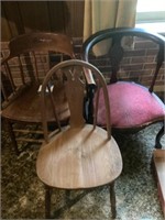 Three chairs