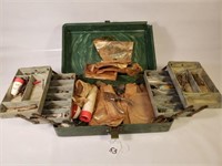 Small "Pete Henning" Tackle Box w/ Contents