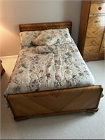 Art Deco Full Sized Bed