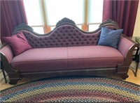 Victorian Era Couch and End Tables