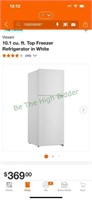 Refrigerator freezer white