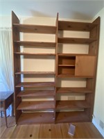 Double Bookcase 67x 90in.