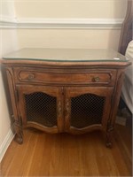 Mid-Century Modern French Provincial Stand