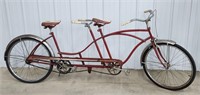 Vintage Firestone Jamaican 2 Seat Tandem Bicycle /