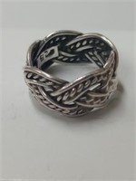 Sterling silver ring stamped 925 size 5