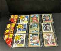 3 Unopened 1987 Topps Baseball Cello Packs