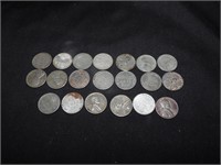 (20) 1943 STEEL CENTS