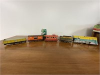 TIN TRAIN WITH CARS