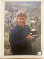 Golf Tour Champion Graham Marsh signed magazine pa
