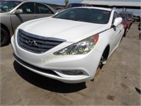 2012 Hyundai Sonata 5NPEC4AC5CH487121 White