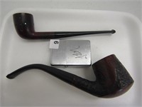 BRIGHAM 484 & OTHER PIPES W/ ZIPPO