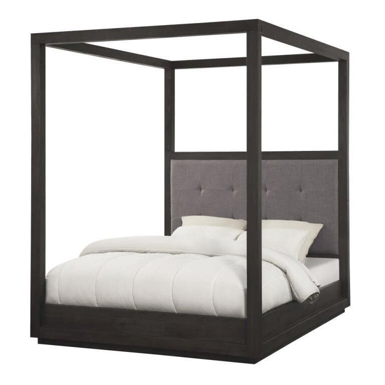 Modus Oxford Cal King Canopy Bed - INCOMPLETE SET