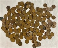 200 Assorted Wheat Pennies
