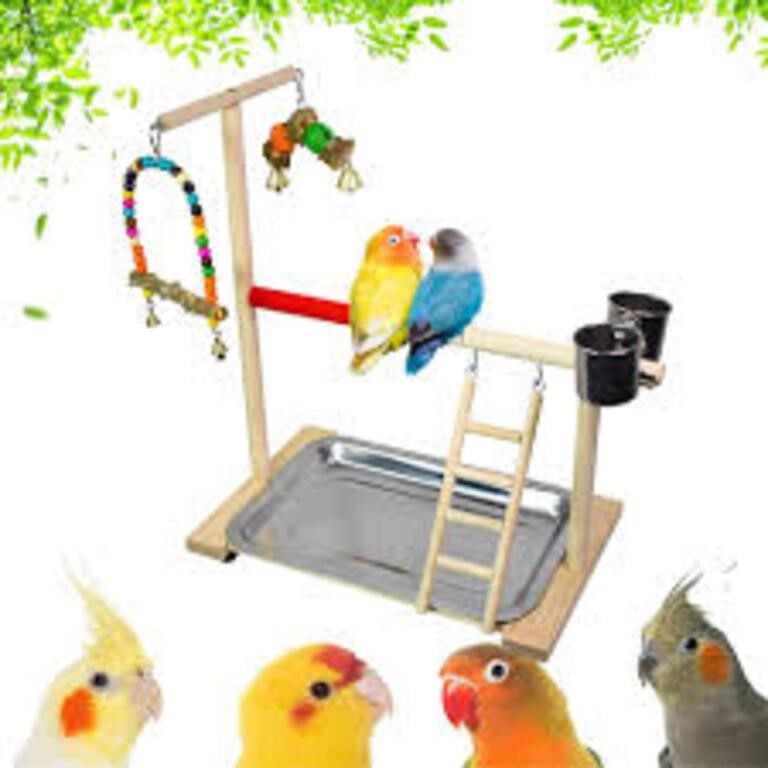 Parrot Playground Bird Play Stand See inhouse