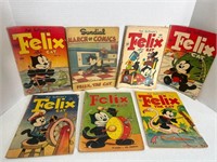 Felix the Cat Vintage Comic Books. Some