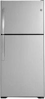 Ge Top Freezer Refrigerator With 21.9 Cu. Ft.
